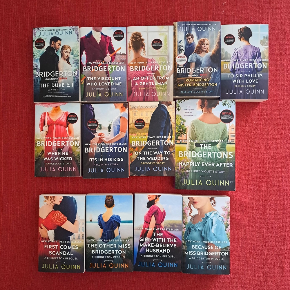 Bridgerton Book Series by Julia Quinn